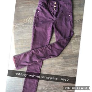 High waisted skinny jeans - Charlotte Russe